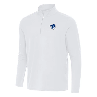 Men's Antigua Seton Hall Pirates Intent Quarter-Zip Top