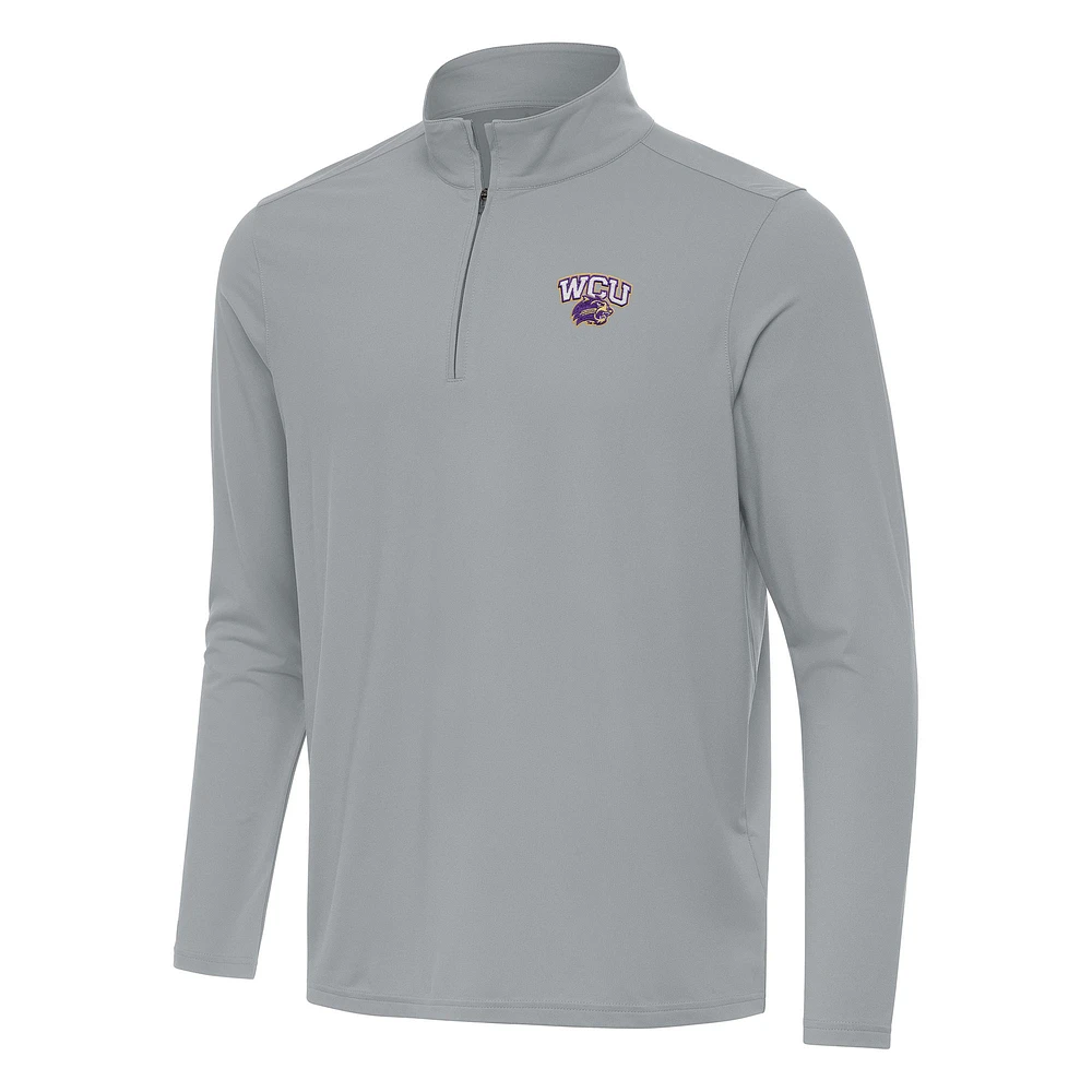 Men's Antigua Western Carolina Catamounts Intent Quarter-Zip Top