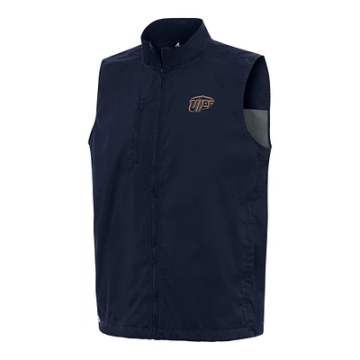 Men's Antigua Navy UTEP Miners Brisk Full-Zip Vest