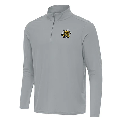 Men's Antigua Wichita State Shockers Intent Quarter-Zip Top