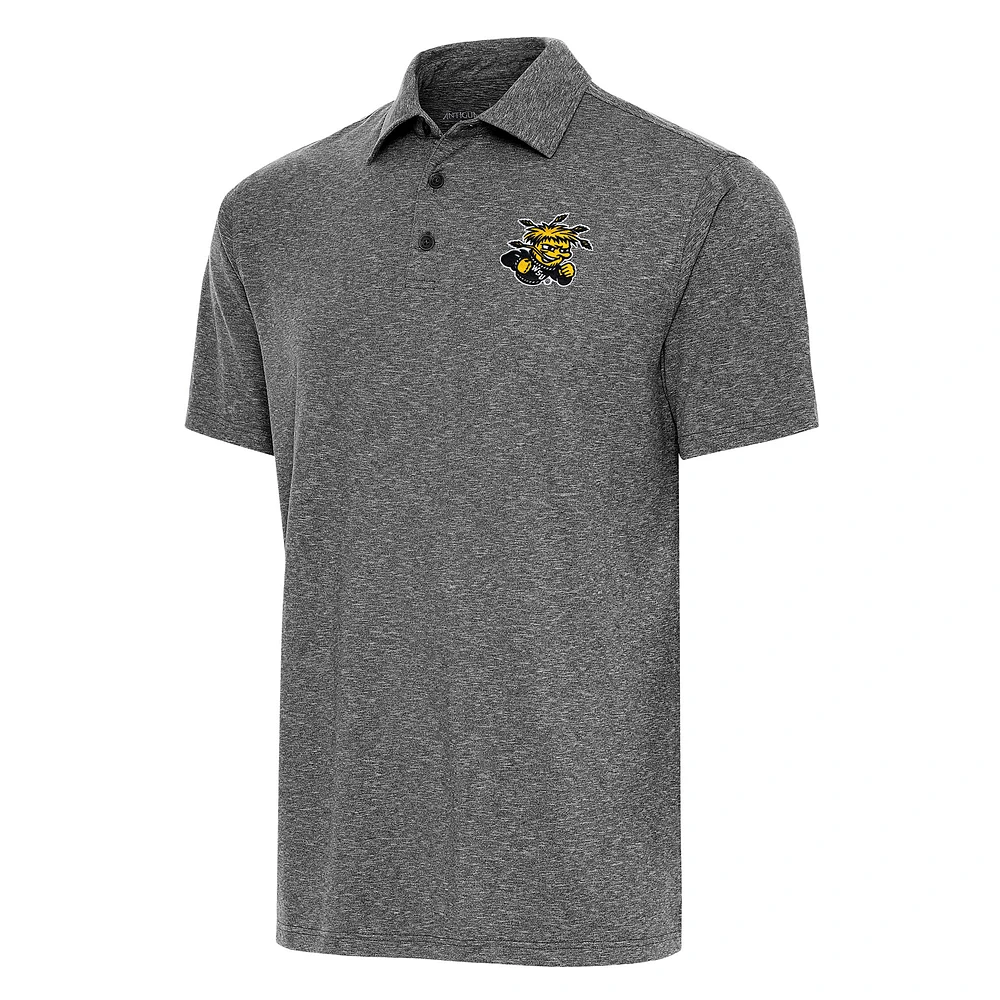 Men's Antigua Heather Wichita State Shockers Big & Tall Par 3 Polo