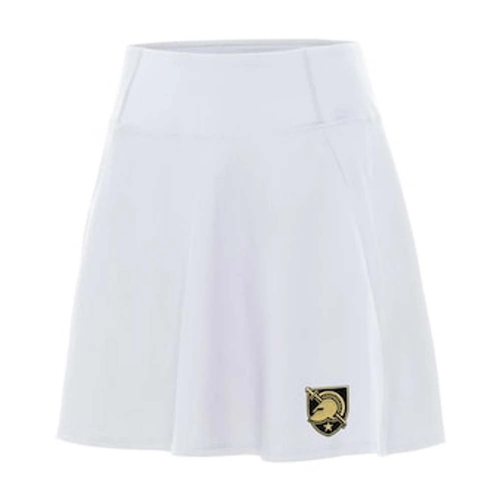 Women's Antigua White Army Black Knights Chip Skort