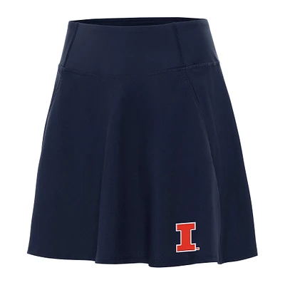 Women's Antigua Navy Illinois Fighting Illini Chip Skort