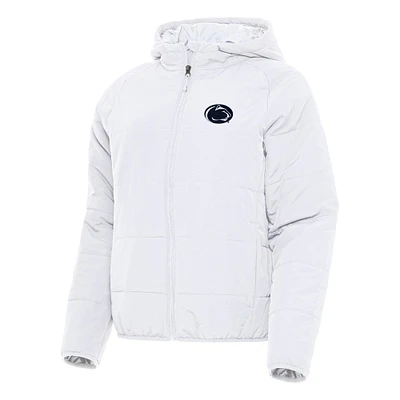 Women's Antigua Penn State Nittany Lions Universe Full-Zip Puffer Jacket