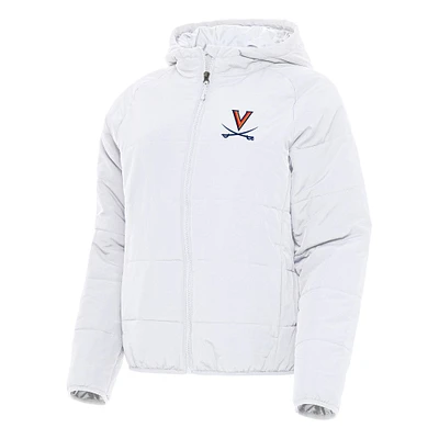 Women's Antigua Virginia Cavaliers Universe Full-Zip Puffer Jacket