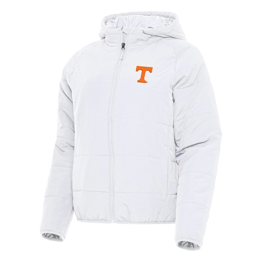 Women's Antigua Tennessee Volunteers Universe Full-Zip Puffer Jacket