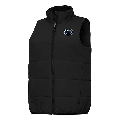 Women's Antigua Black Penn State Nittany Lions Experience Full-Zip Vest
