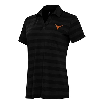 Women's Antigua Texas Longhorns Tunnel Polo