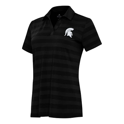 Women's Antigua Michigan State Spartans Tunnel Polo
