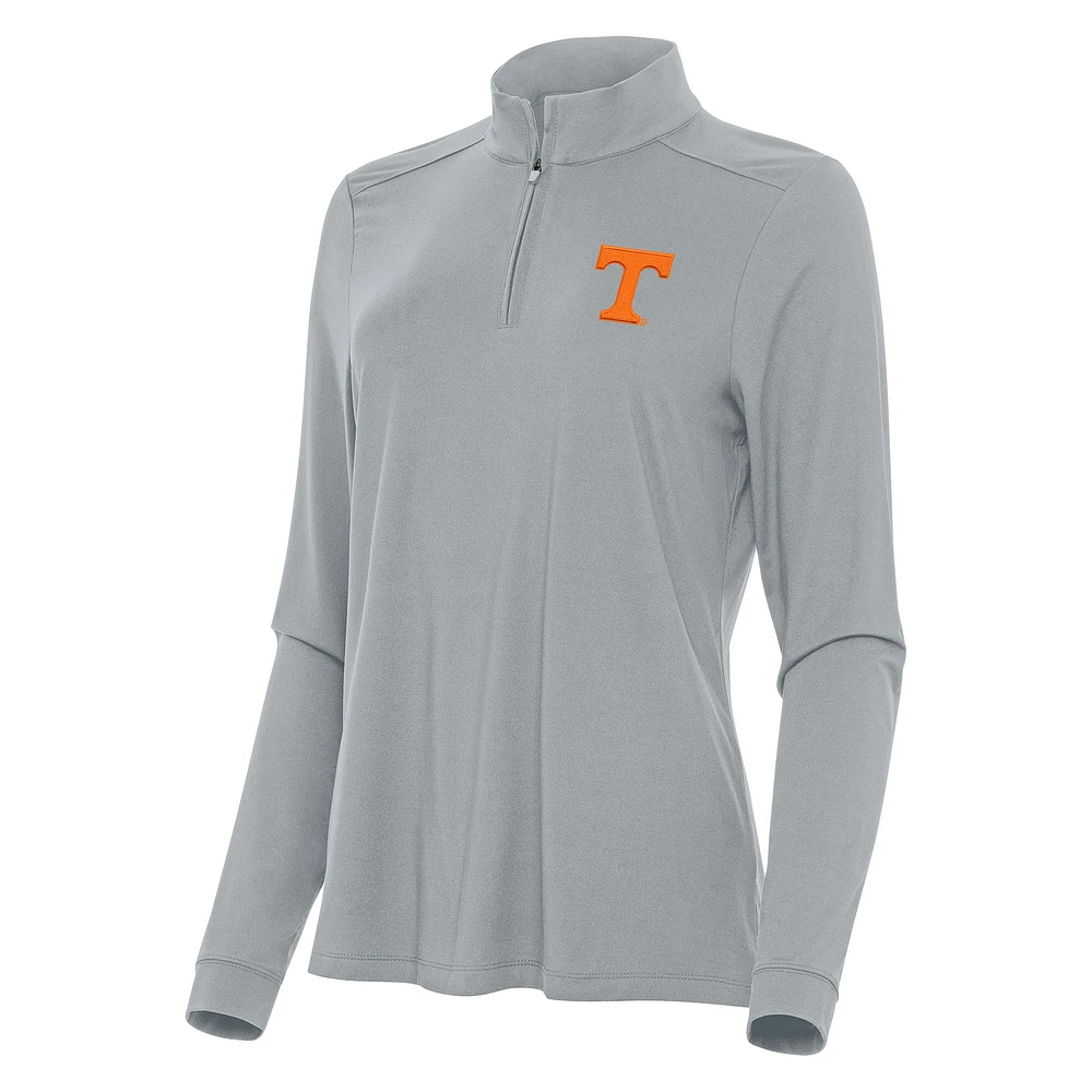 Women's Antigua Tennessee Volunteers Intent Quarter-Zip Top