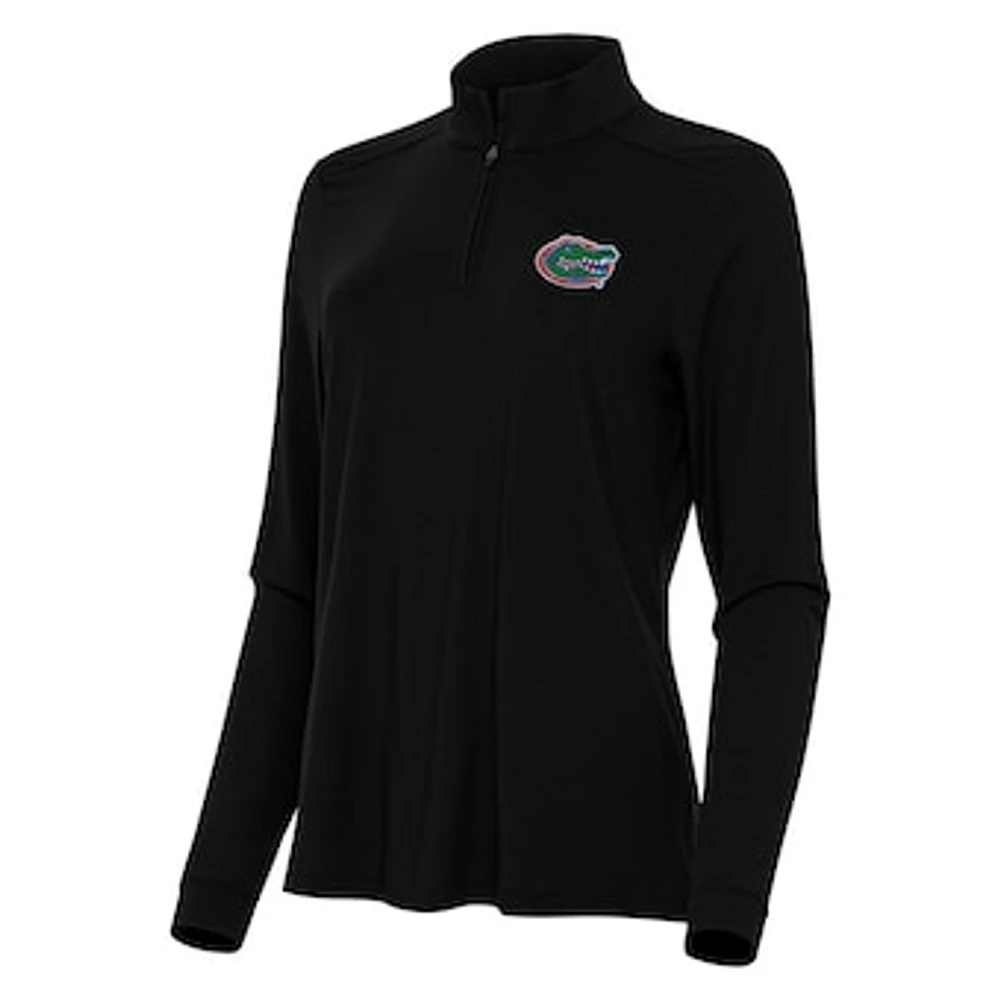Women's Antigua Florida Gators Intent Quarter-Zip Top