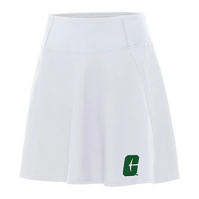 Women's Antigua White Charlotte 49ers Chip Skort