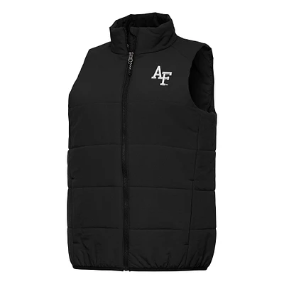 Women's Antigua Black Air Force Falcons Experience Full-Zip Vest
