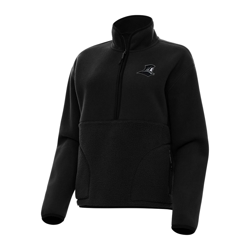 Women's Antigua Providence Friars Figure Half-Zip Pullover Sweatshirt