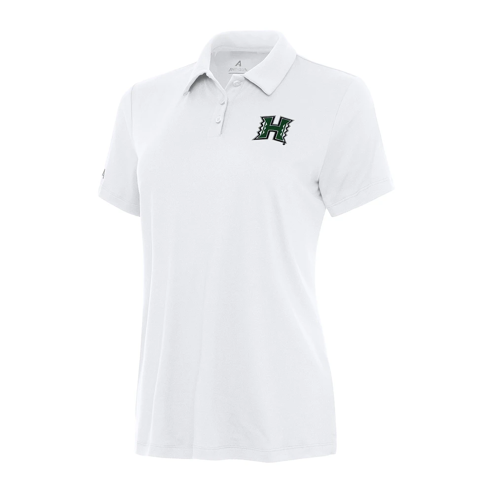 Women's Antigua Hawaii Rainbow Warriors Reprocess Polo