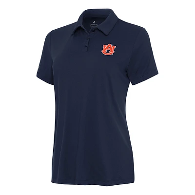 Women's Antigua Navy Auburn Tigers Reprocess Polo