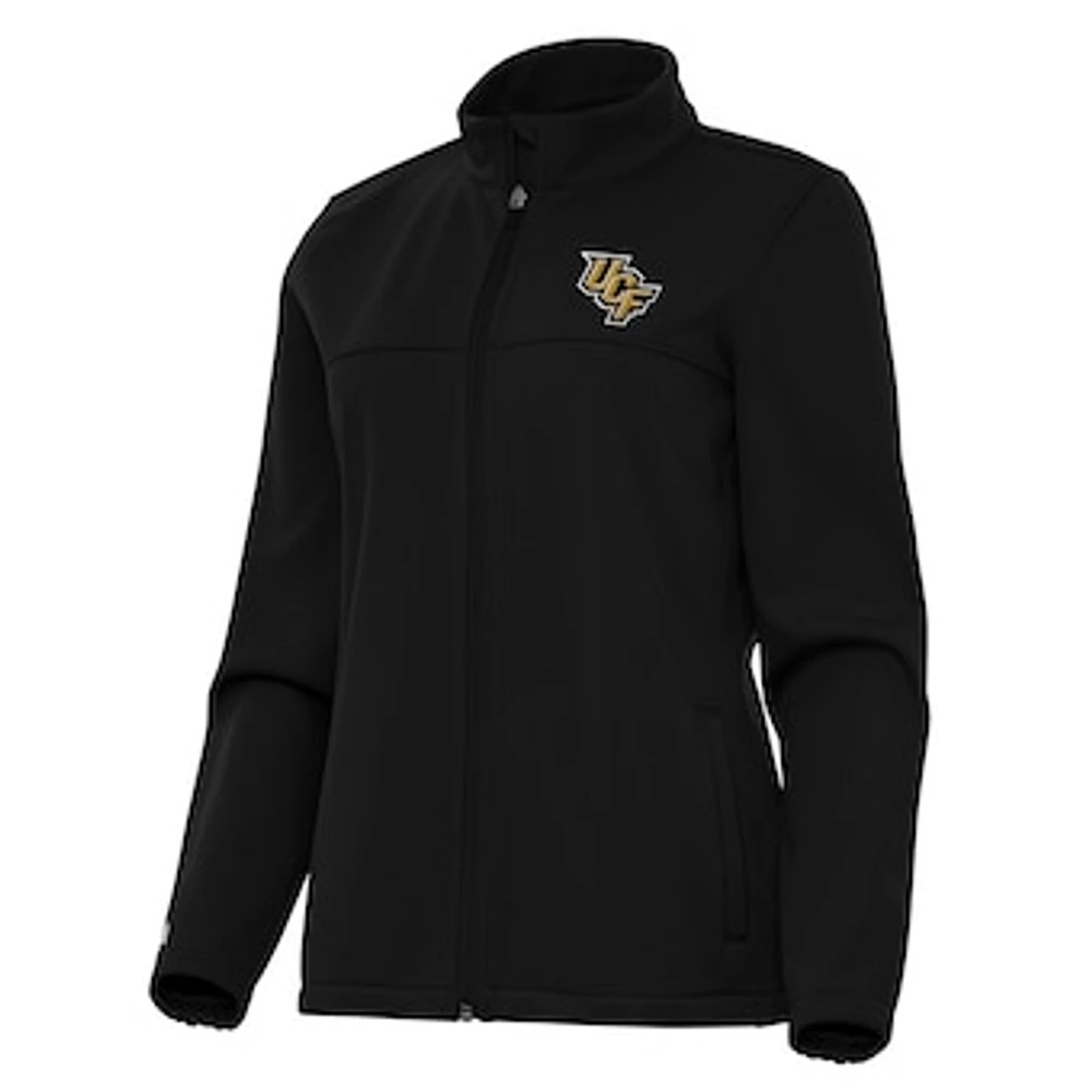 Women's Antigua UCF Knights Links 2 Golf Full-Zip Jacket