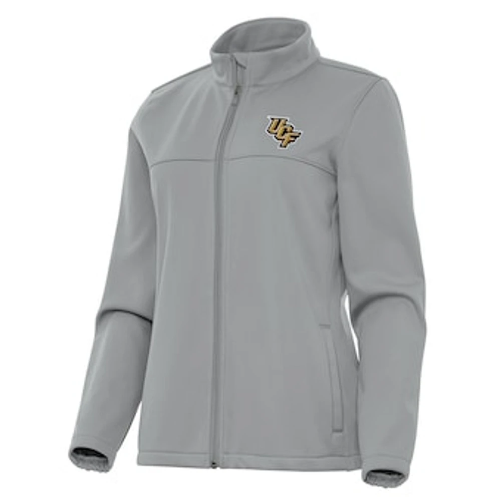 Women's Antigua UCF Knights Links 2 Golf Full-Zip Jacket