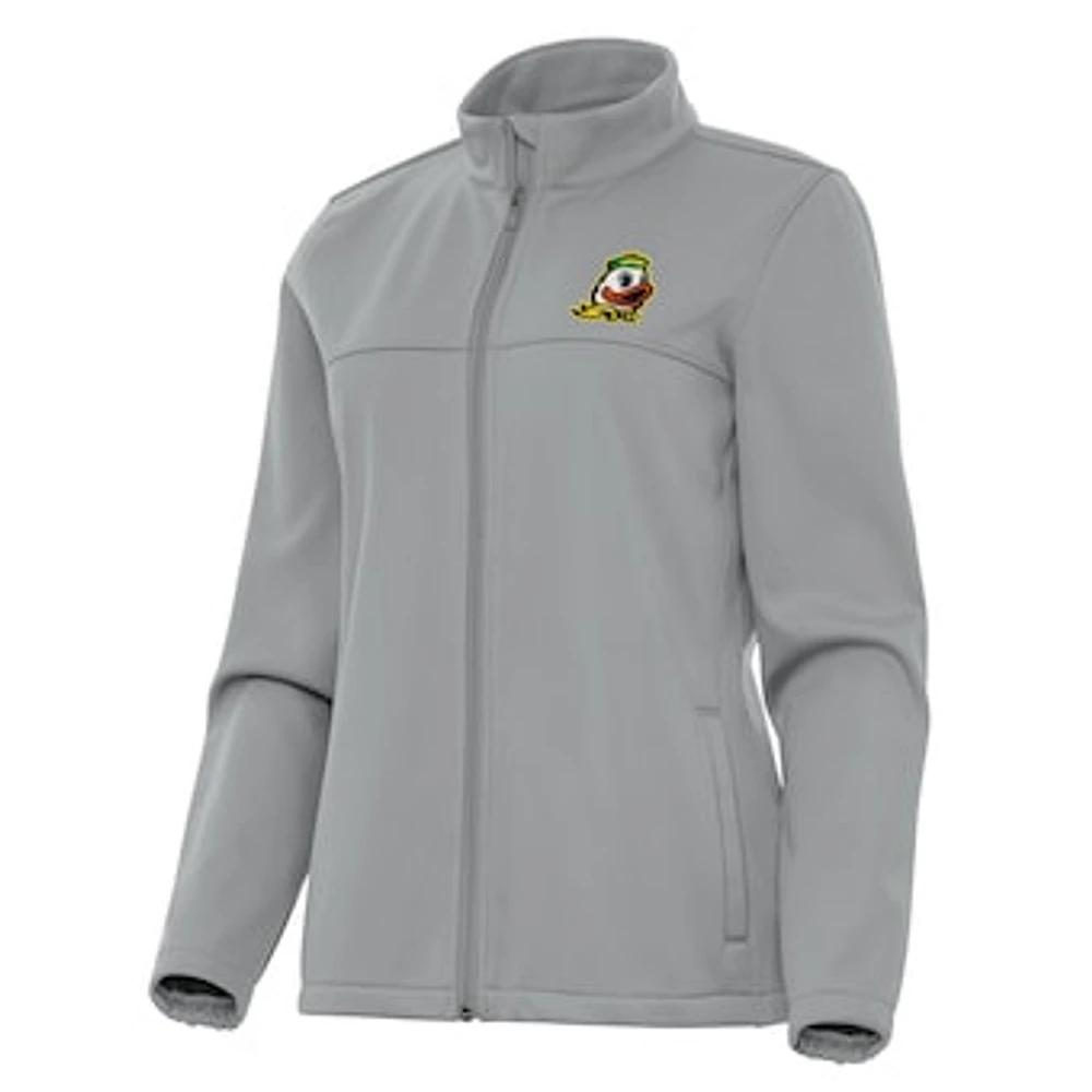 Women's Antigua Oregon Ducks Links 2 Golf Full-Zip Jacket