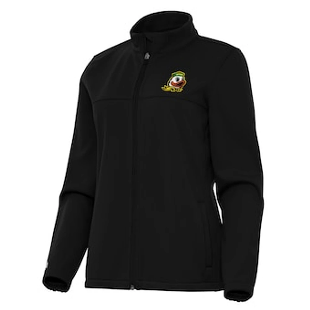 Women's Antigua Oregon Ducks Links 2 Golf Full-Zip Jacket