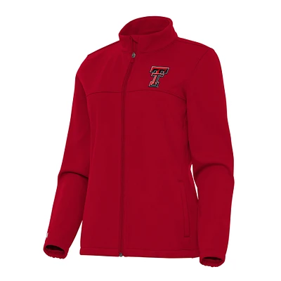 Women's Antigua Texas Tech Red Raiders Links 2 Golf Full-Zip Jacket