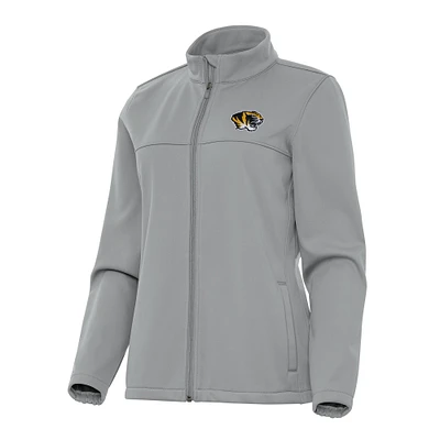 Women's Antigua Missouri Tigers Links 2 Golf Full-Zip Jacket