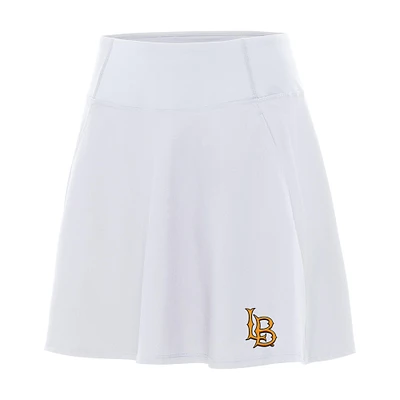 Women's Antigua White Cal State Long Beach The Chip Skort