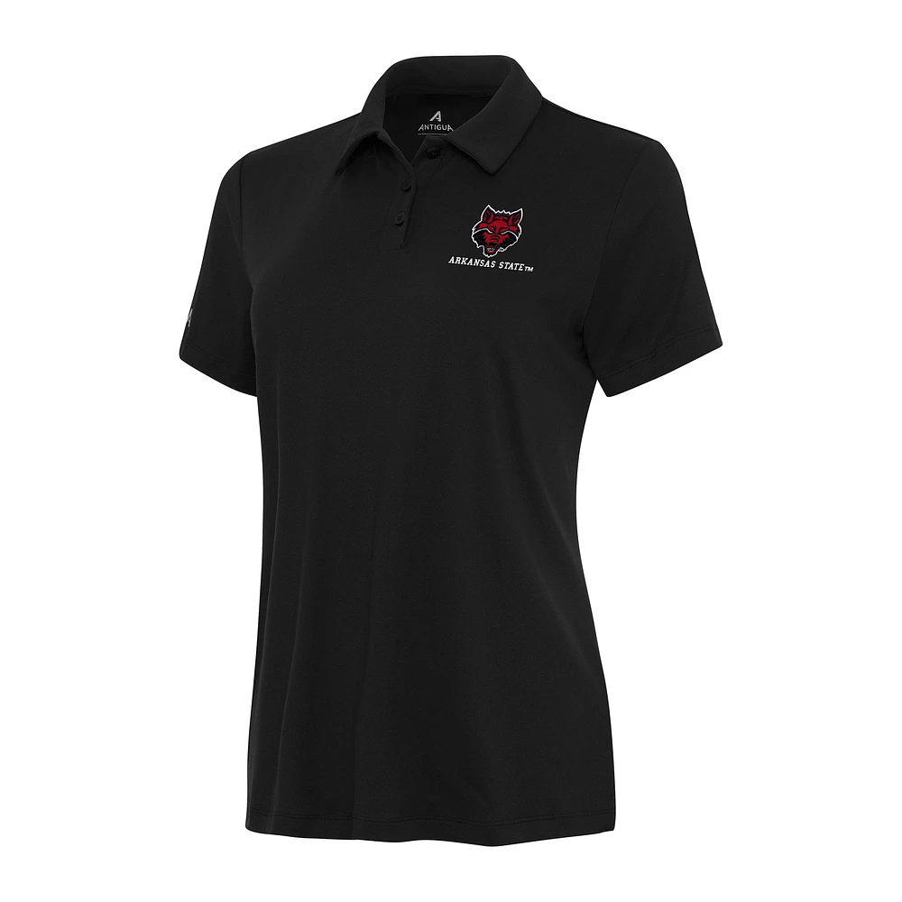 Women's Antigua Arkansas State Red Wolves Reprocess Polo