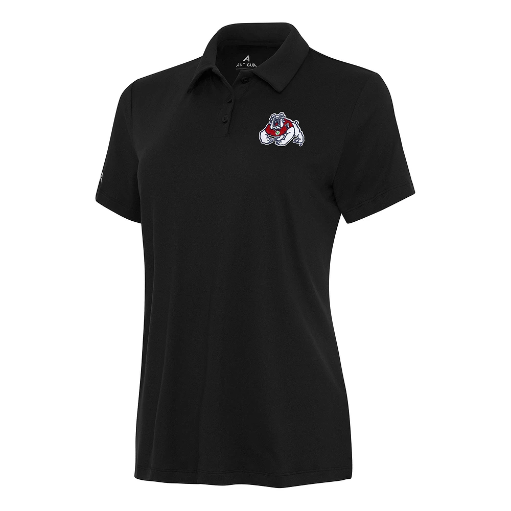 Women's Antigua Fresno State Bulldogs Reprocess Polo