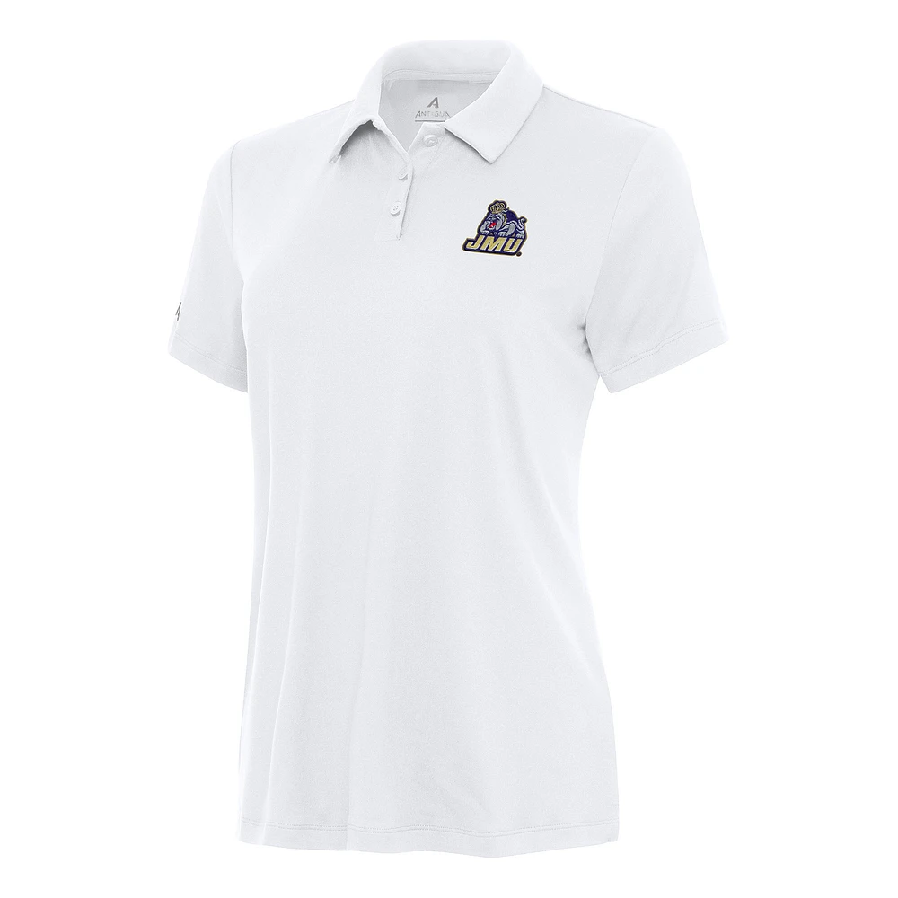 Women's Antigua James Madison Dukes Reprocess Polo