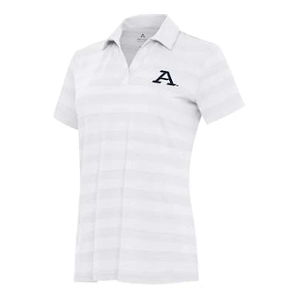 Women's Antigua Akron Zips Tunnel Polo