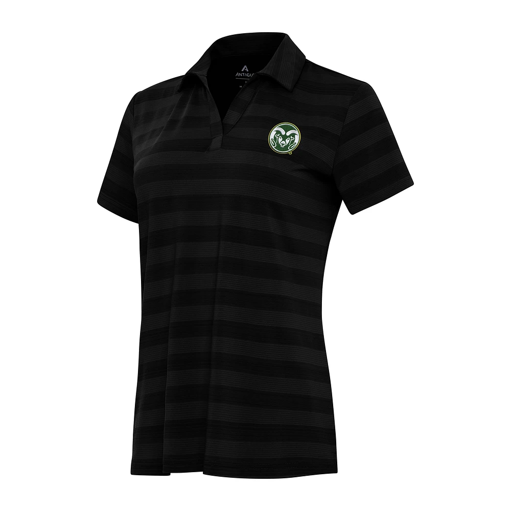 Women's Antigua Colorado State Rams Tunnel Polo
