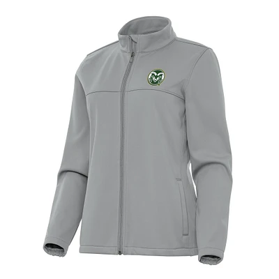 Women's Antigua Colorado State Rams Links 2 Full-Zip Golf Jacket