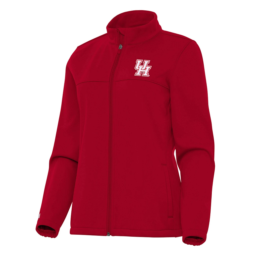 Women's Antigua Houston Cougars Links 2 Full-Zip Golf Jacket