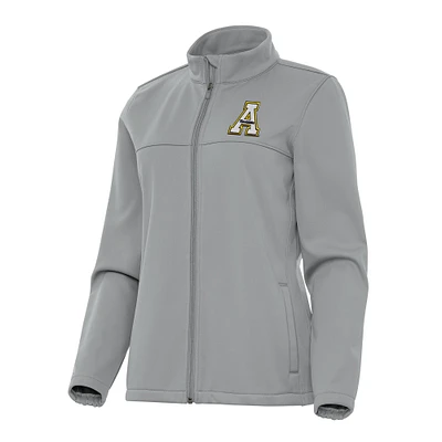 Women's Antigua Appalachian State Mountaineers Links 2 Full-Zip Golf Jacket
