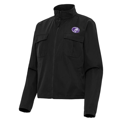 Women's Antigua North Alabama Lions Even Par Full-Zip Jacket