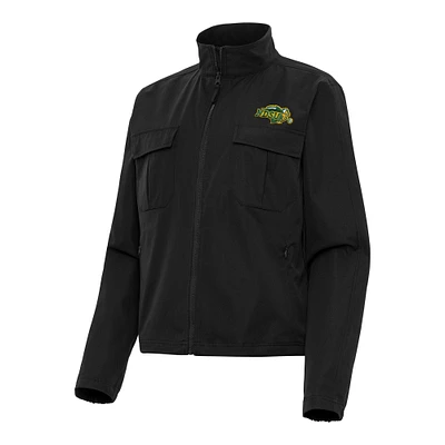 Women's Antigua NDSU Bison Even Par Full-Zip Jacket