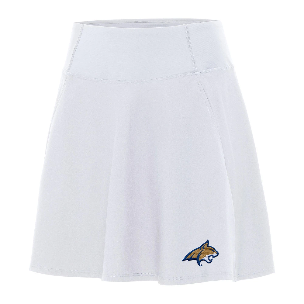 Women's Antigua White Montana State Bobcats Chip Skort