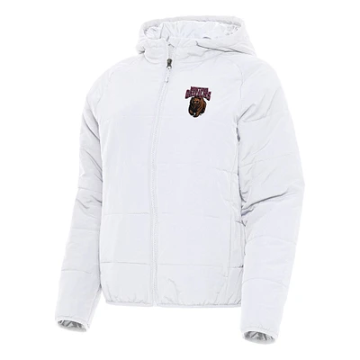 Women's Antigua Montana Grizzlies Universe Full-Zip Puffer Jacket
