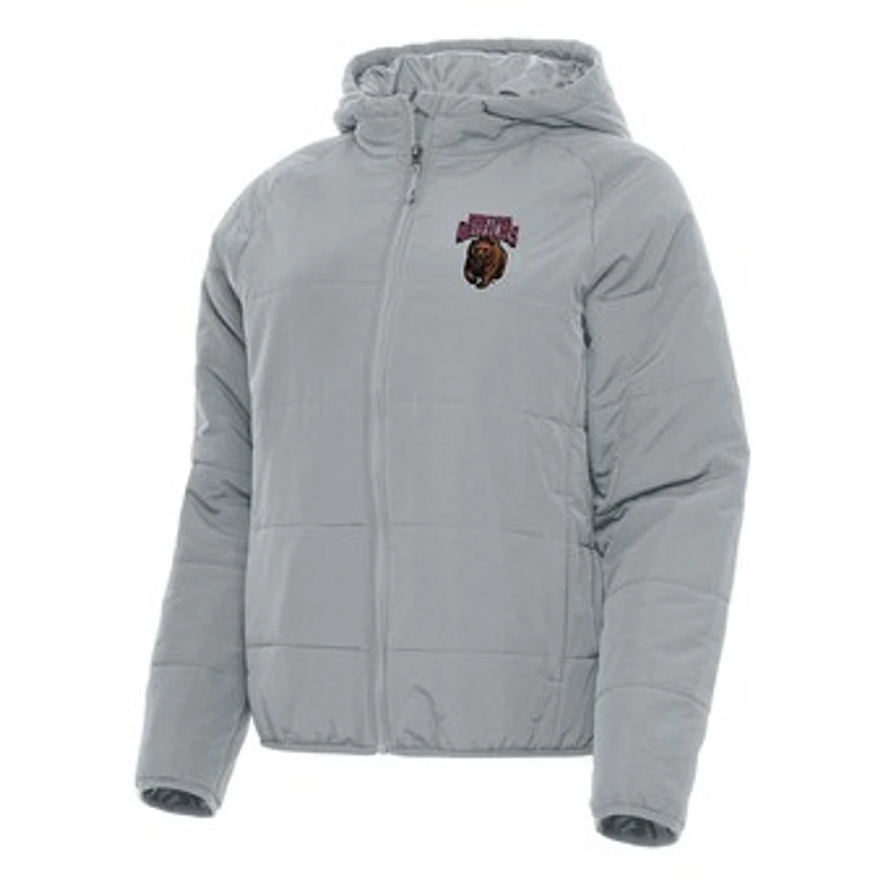 Women's Antigua Montana Grizzlies Universe Full-Zip Puffer Jacket