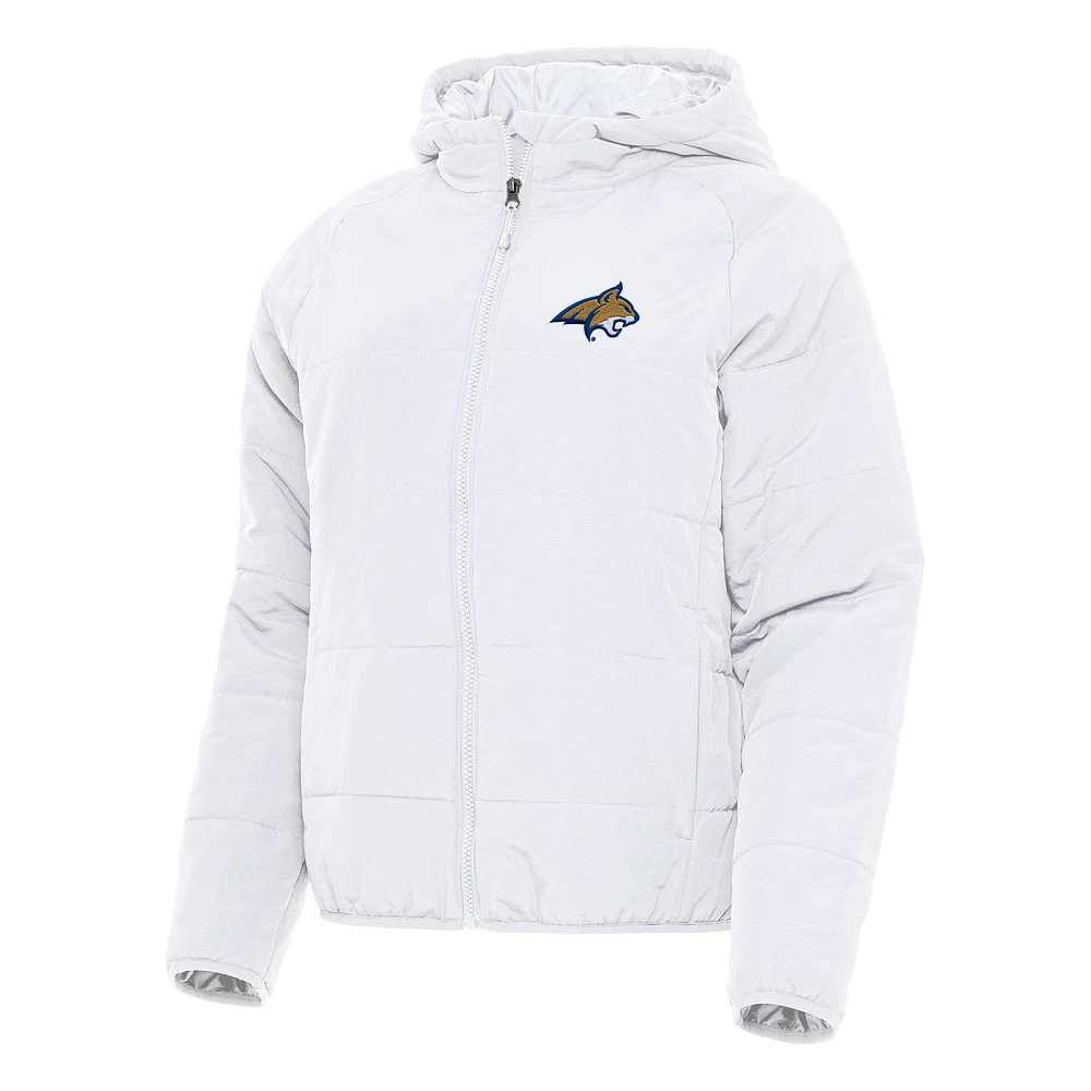 Women's Antigua Montana State Bobcats Universe Full-Zip Puffer Jacket