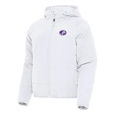 Women's Antigua North Alabama Lions Universe Full-Zip Puffer Jacket