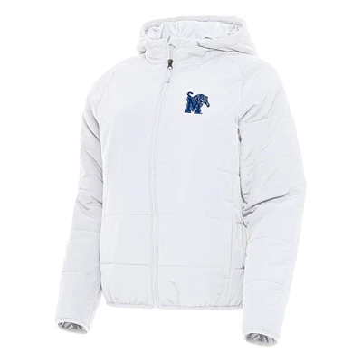 Women's Antigua Memphis Tigers Universe Full-Zip Puffer Jacket