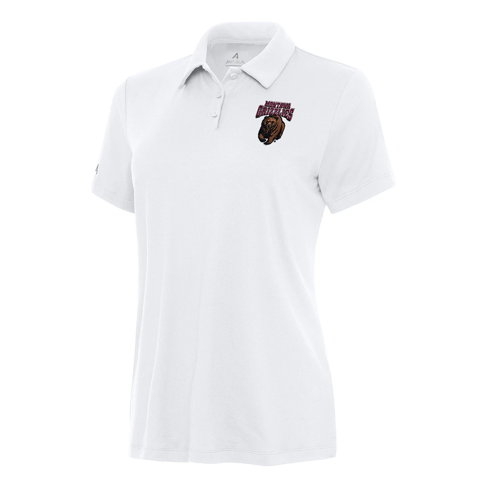 Women's Antigua Montana Grizzlies Reprocess Polo