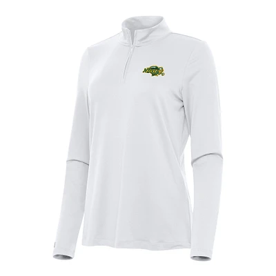 Women's Antigua NDSU Bison Reprocess Quarter-Zip Top
