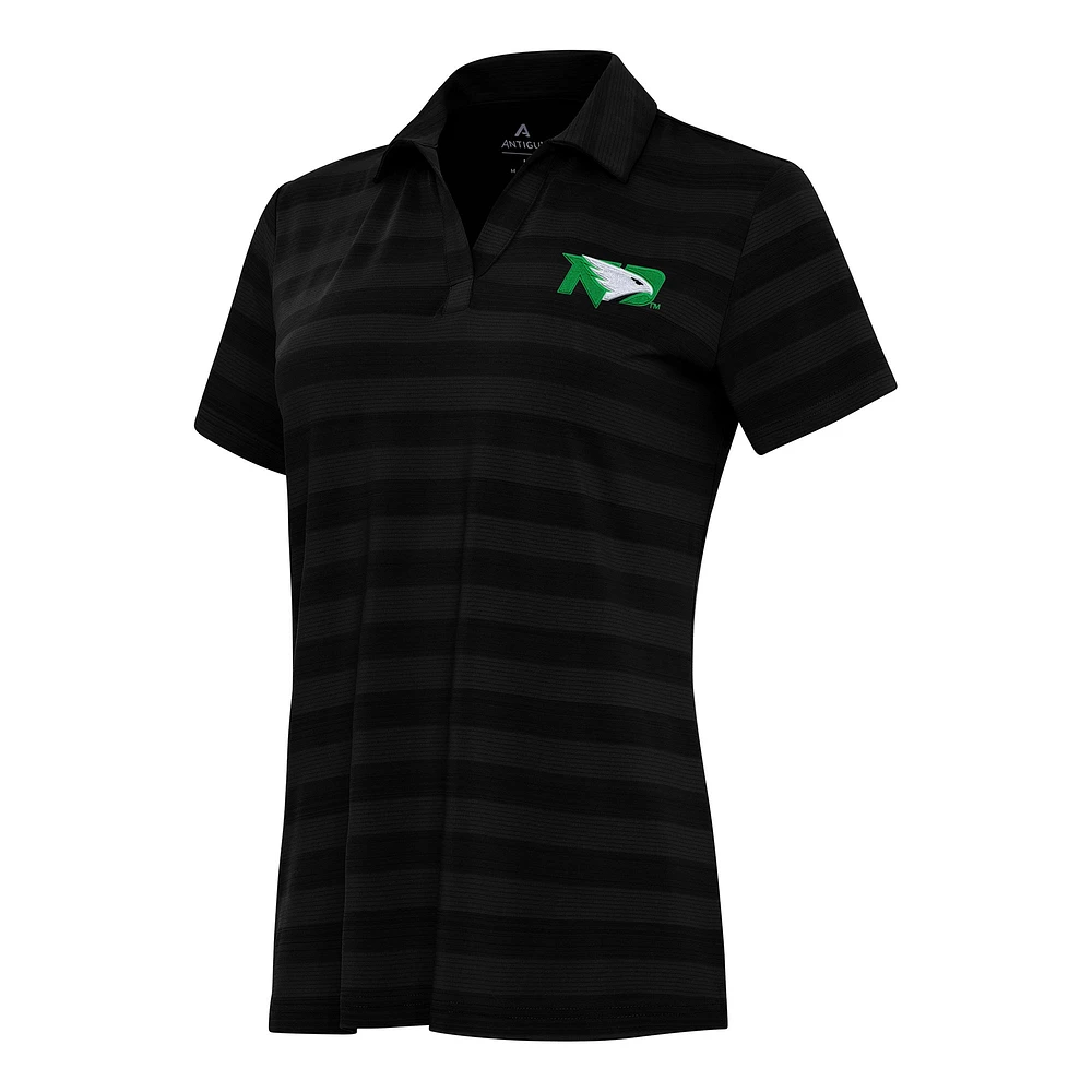 Women's Antigua North Dakota Tunnel Polo