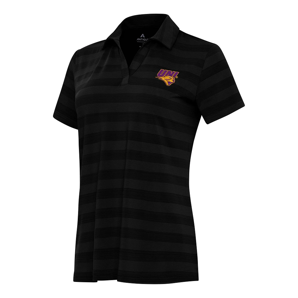 Women's Antigua Northern Iowa Panthers Tunnel Polo