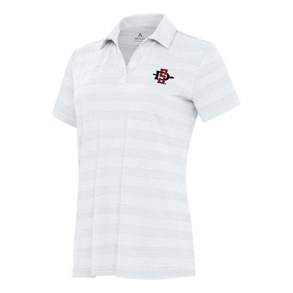 Women's Antigua San Diego State Aztecs Tunnel Polo