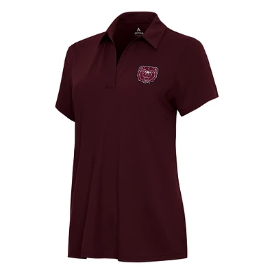 Women's Antigua Maroon Missouri State University Bears Era Polo