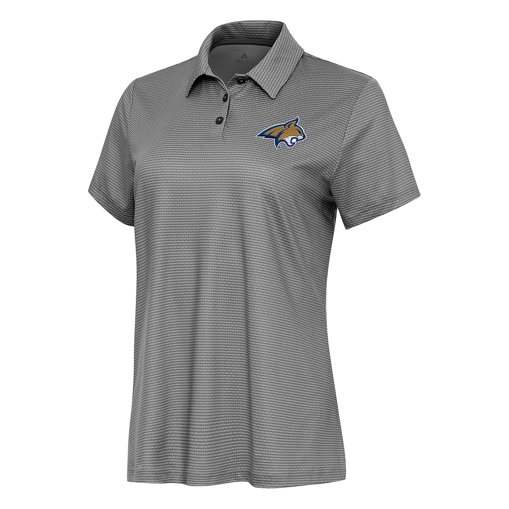 Women's Antigua White/ Montana State Bobcats Rings Polo
